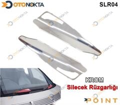 SİLECEK RÜZGARLIĞI KROM RENK BEYAZ PARÇALI