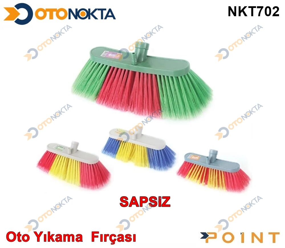 RENKLİ OTO YIKAMA FIRÇASI YUMUŞAK SAPSIZ