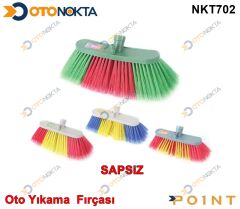 RENKLİ OTO YIKAMA FIRÇASI YUMUŞAK SAPSIZ