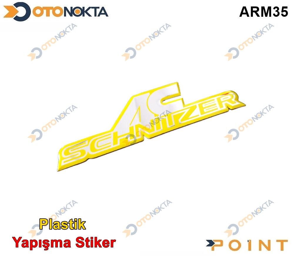 ARMA STİCKER YAPIŞMA AC SCHNITZER SARI