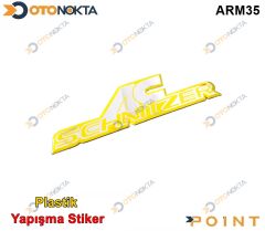 ARMA STİCKER YAPIŞMA AC SCHNITZER SARI