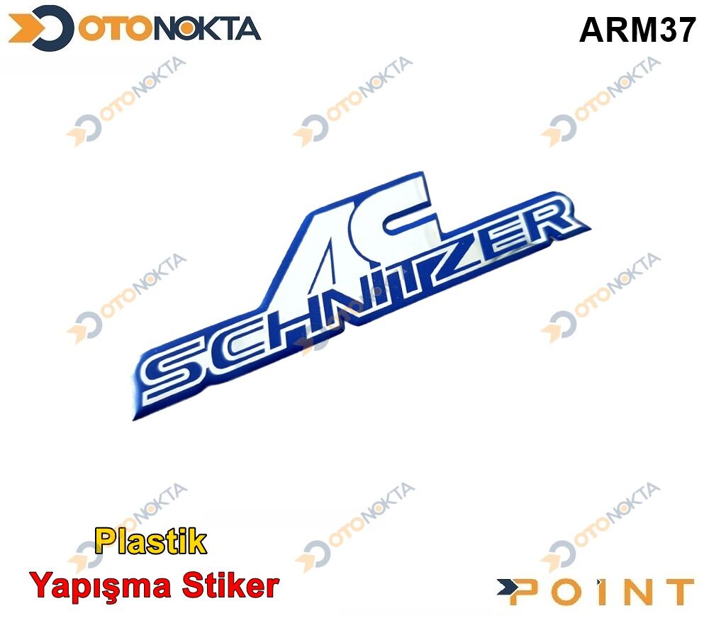 ARMA STİCKER YAPIŞMA AC SCHNITZER MAVİ