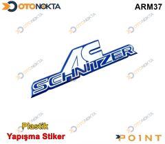 ARMA STİCKER YAPIŞMA AC SCHNITZER MAVİ