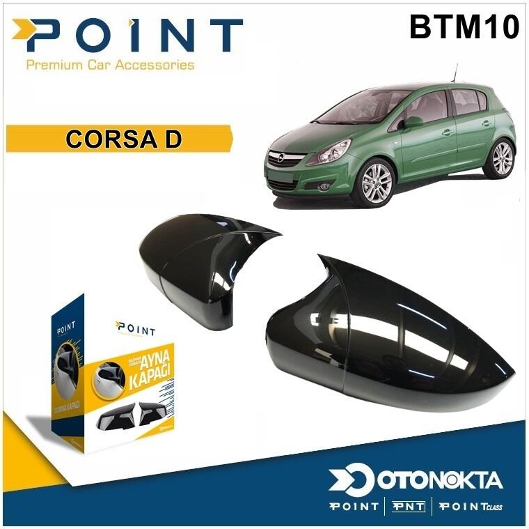 BATMAN AYNA KAPAĞI PİYANO BLACK OPEL CORSA D 06-14