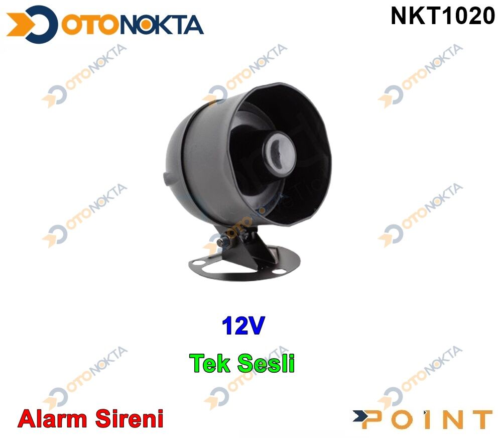 SİREN TEK SES 12V SS06-1T