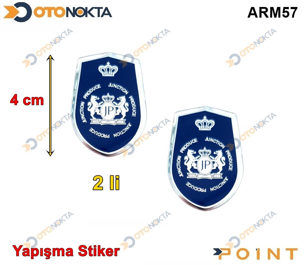 ARMA STİCKER YAPIŞMA TAÇ MAVİ