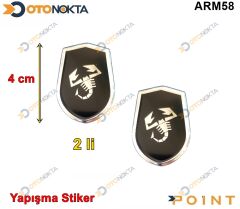 ARMA STİCKER YAPIŞMA AKREP