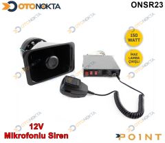 SİREN PROFESYONEL 12 V 150W SS12