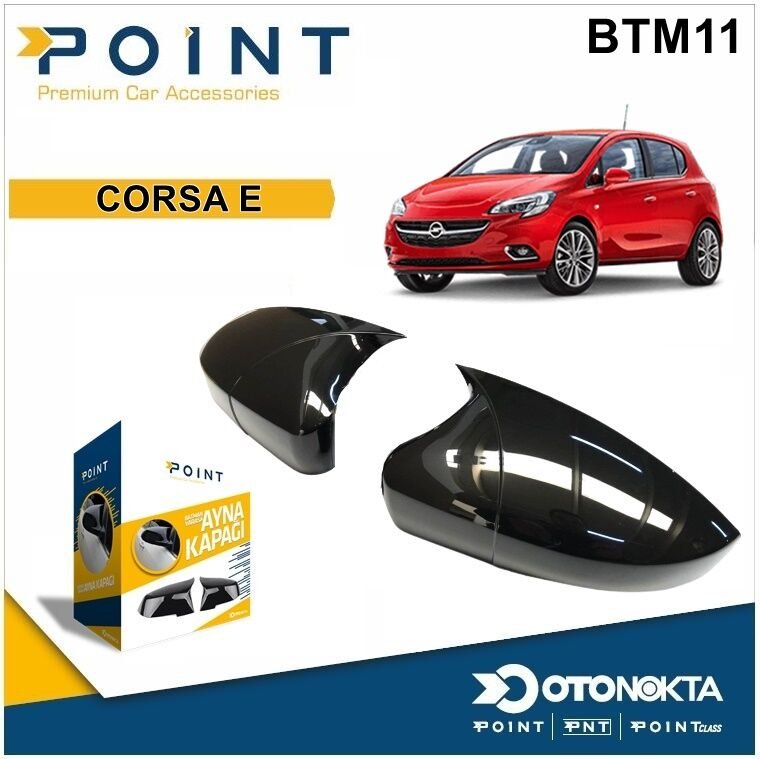 BATMAN AYNA KAPAĞI PİYANO BLACK OPEL CORSA E 14-19