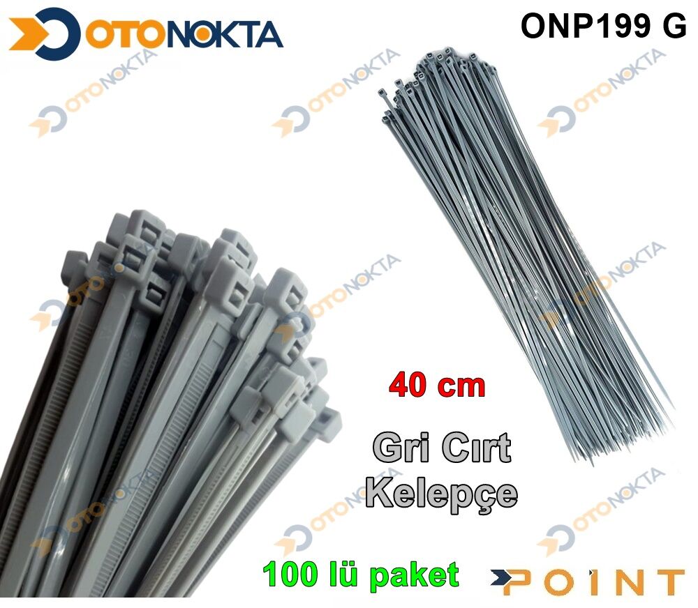 KELEPÇE CIRT 40 CM GRİ