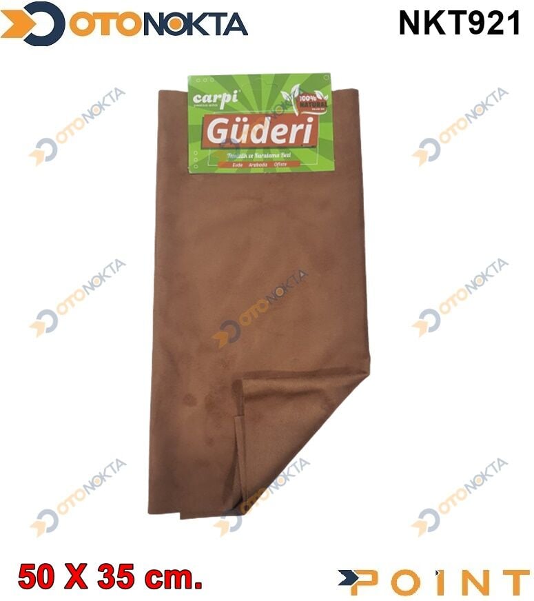 BAKIM ÜRÜNÜ HAKİKİ GÜDERİ BEZ 50X35 CARPİ