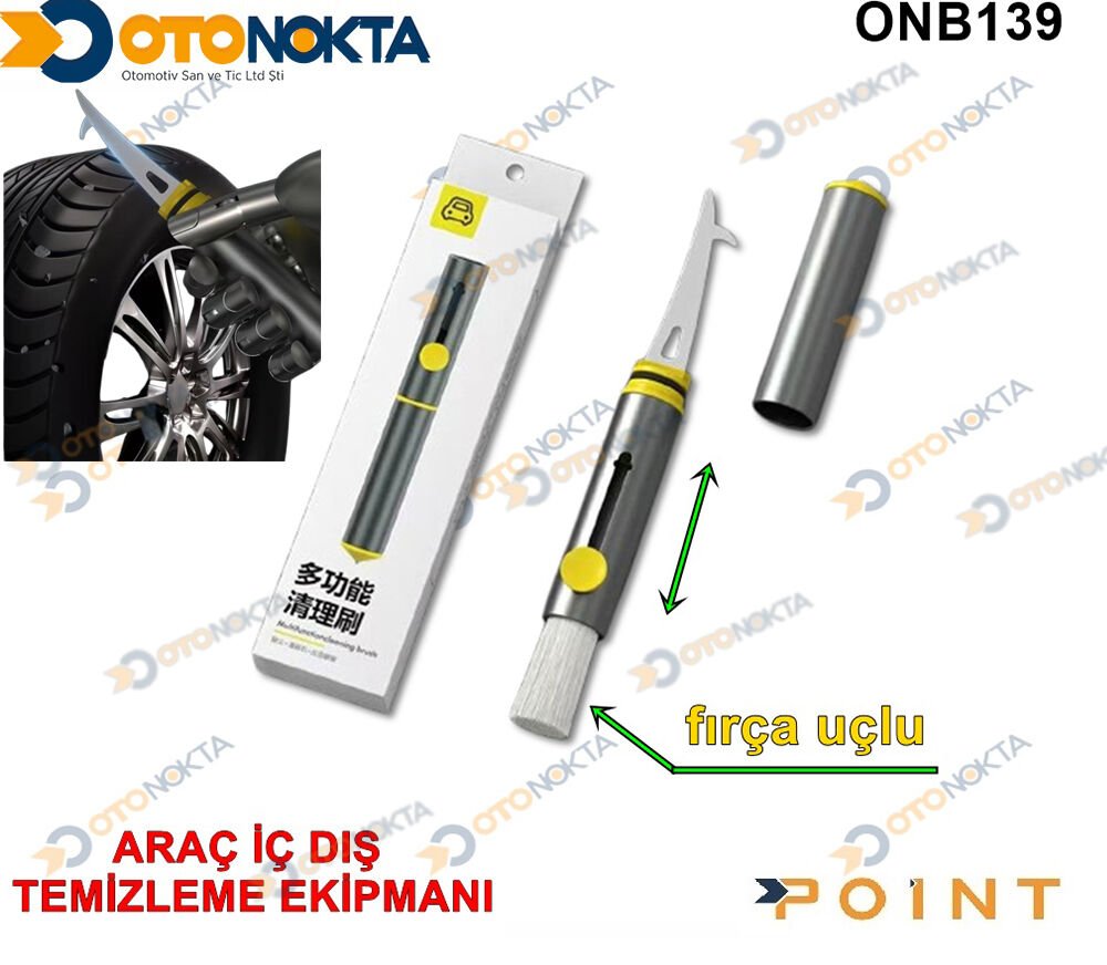 ARAÇ İÇ DIŞ TEMİZLEME EKİPMANI SİYAH İTHAL POİNT