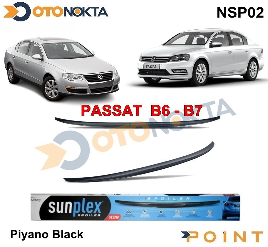 SPOYLER PİANO BLACK ENJEKSİYON PASSAT B6 B7 B8
