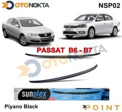 SPOYLER PİANO BLACK ENJEKSİYON PASSAT B6 B7 B8