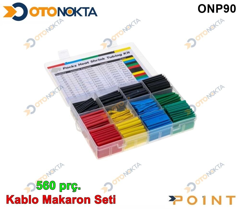 KABLO KORUYUCU 530 PARÇA MAKARON SET