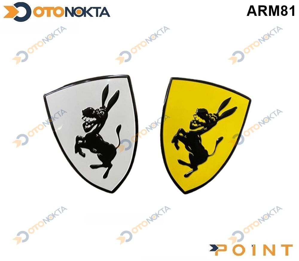 ARMA STİCKER YAPIŞMA EŞEK