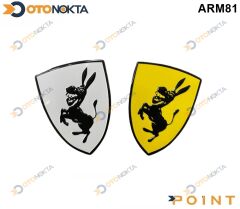 ARMA STİCKER YAPIŞMA EŞEK