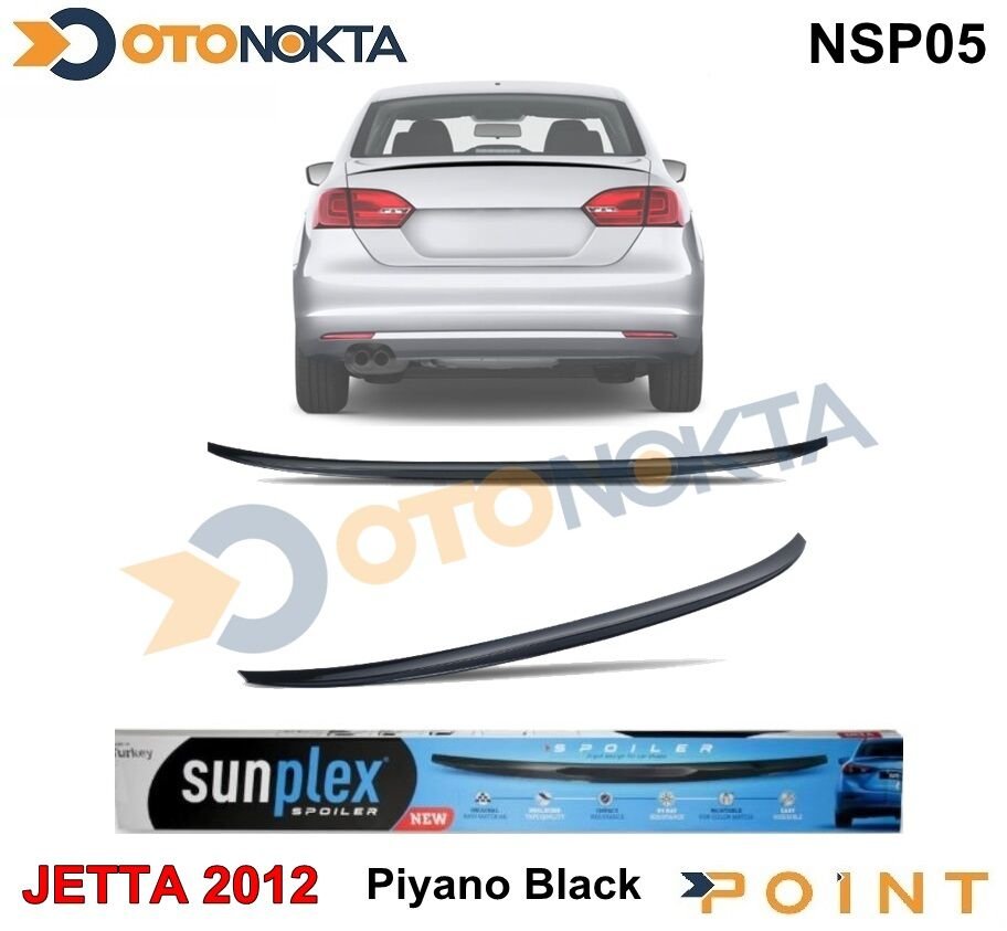SPOYLER PİANO BLACK ENJEKSİYON BASKI WV JETTA 2012