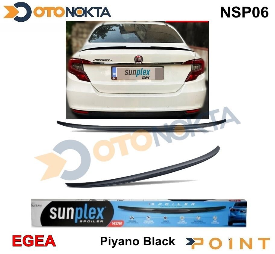 SPOYLER PİANO BLACK ENJEKSİYON BASKI FİAT EGEA