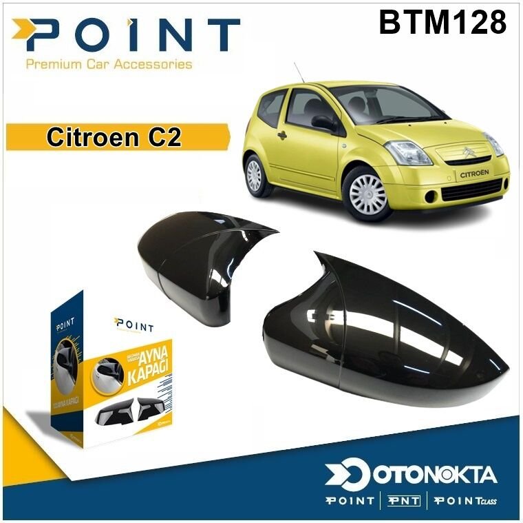 BATMAN AYNA KAPAĞI PİYANO BLACK CİTROEN C2