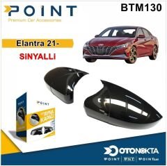 BATMAN AYNA KAPAĞI PİYANO BLACK ELANTRA 21>SİNYALL