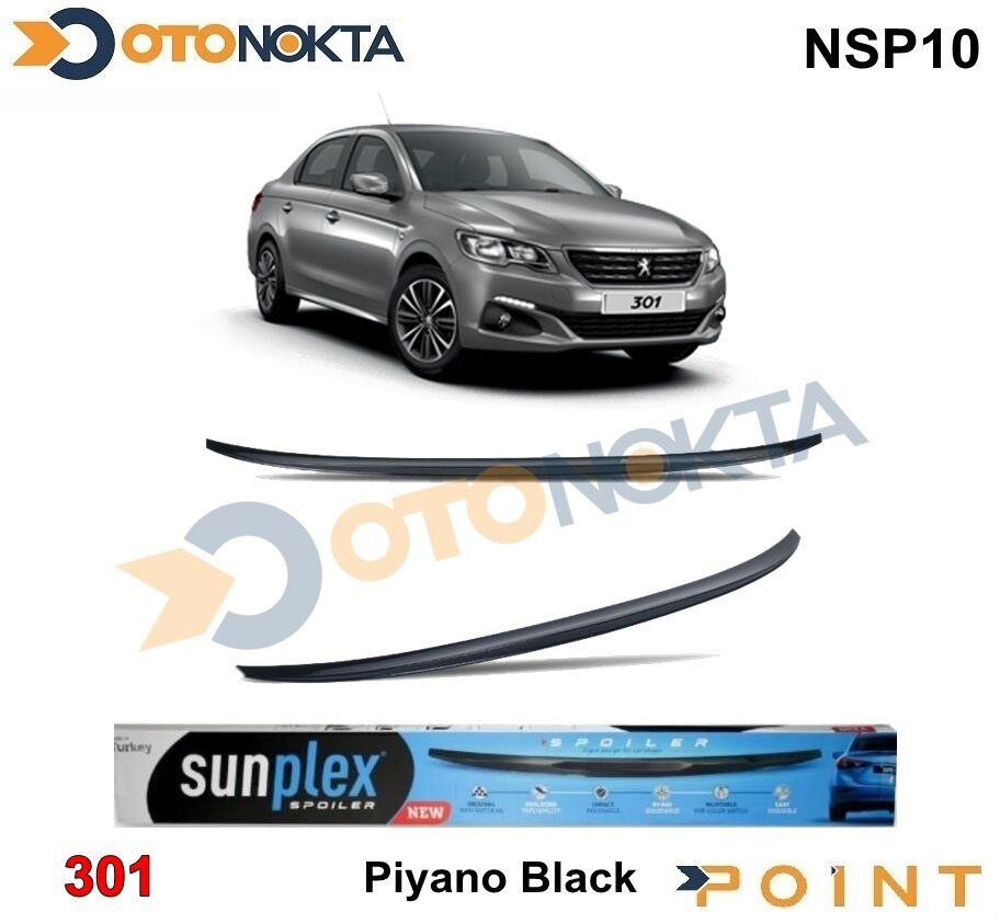 SPOYLER PİANO BLACK ENJEKSİYON BASKI PEJO 301