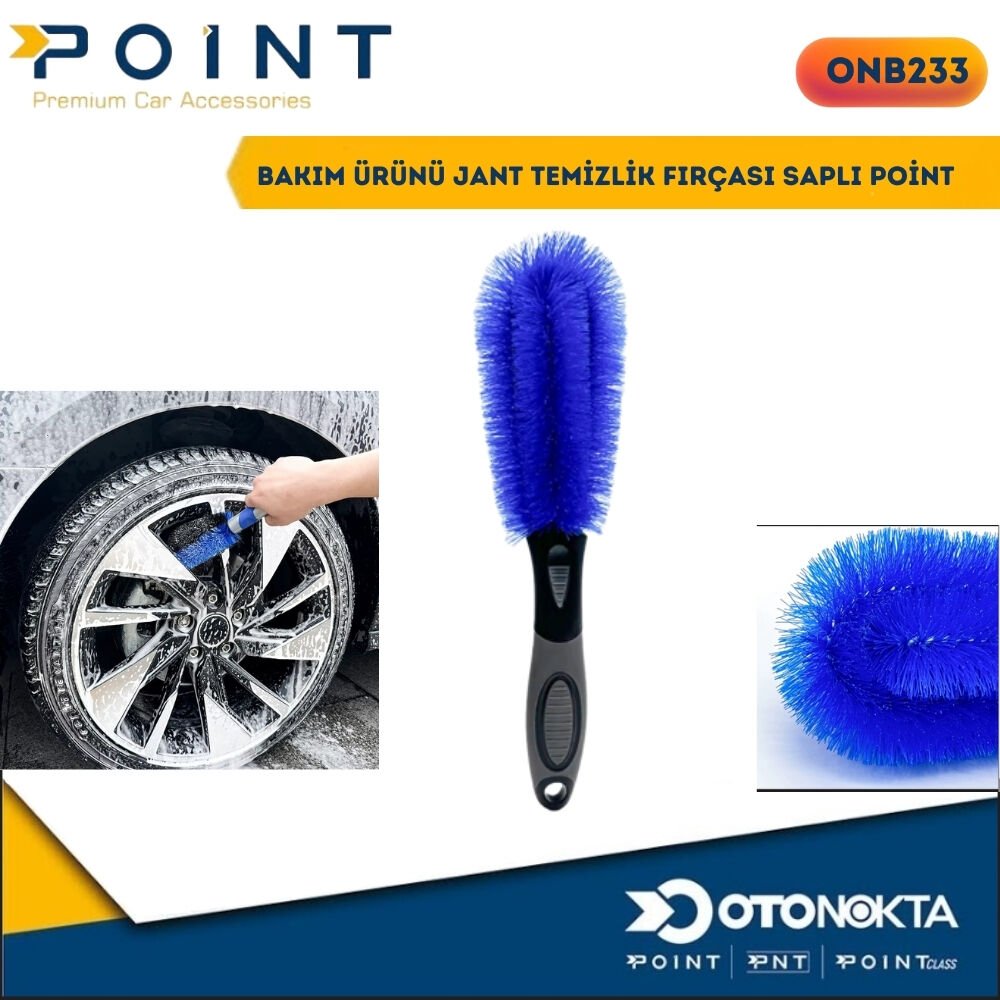 BAKIM ÜRÜNÜ JANT TEMİZLİK FIRÇASI SAPLI POİNT