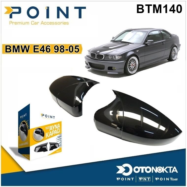 BATMAN AYNA KAPAĞI PİYANO BLACK BMW E46 98-05