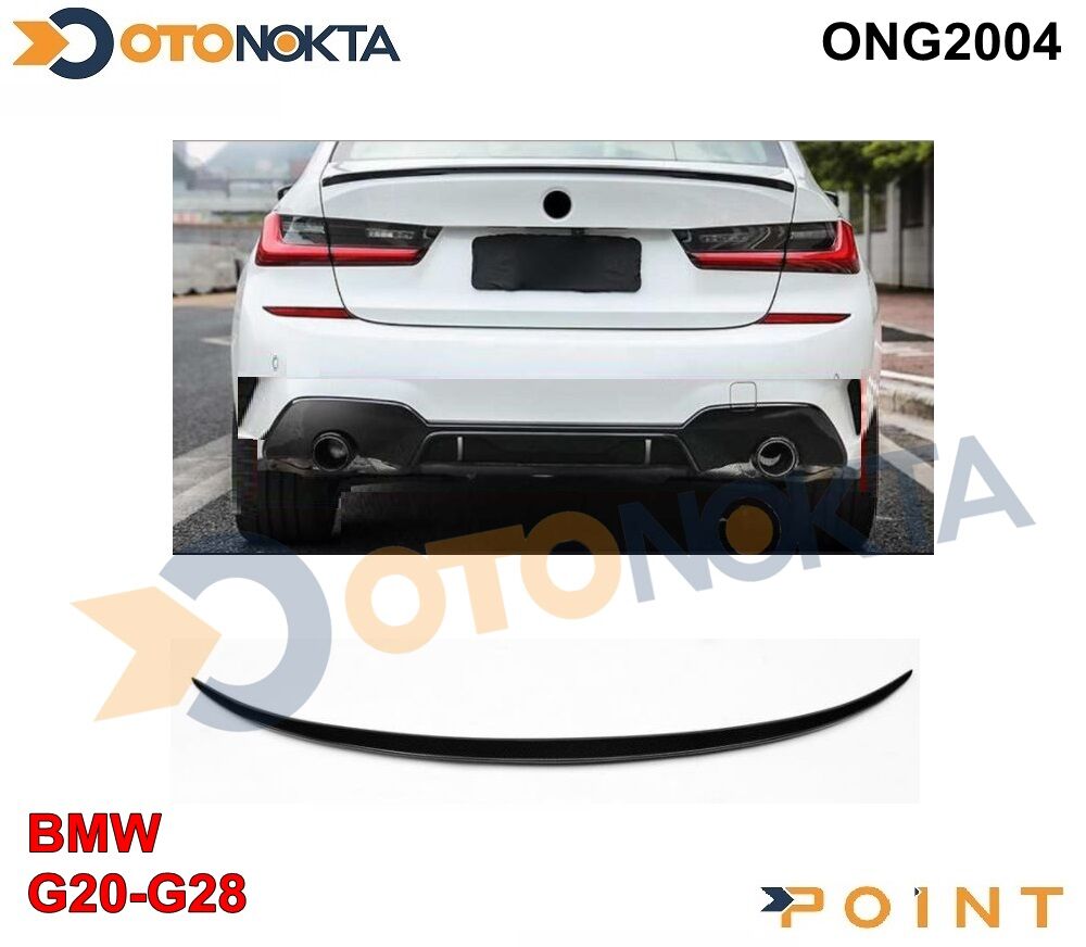BMW G20 SPOYLER PİYANO BLACK İNCE POİNT