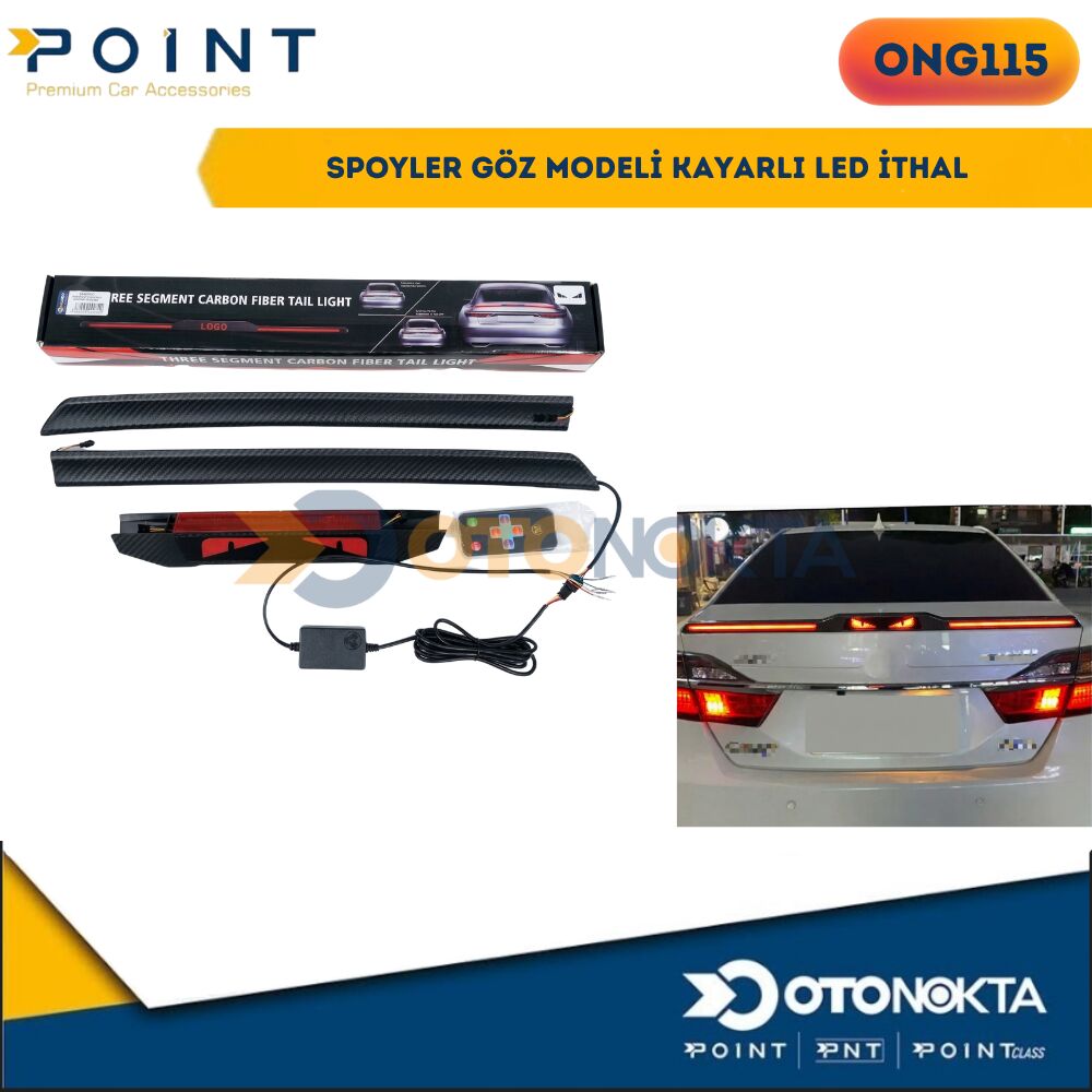 SPOYLER GÖZ MODELİ  KAYARLI LED İTHAL