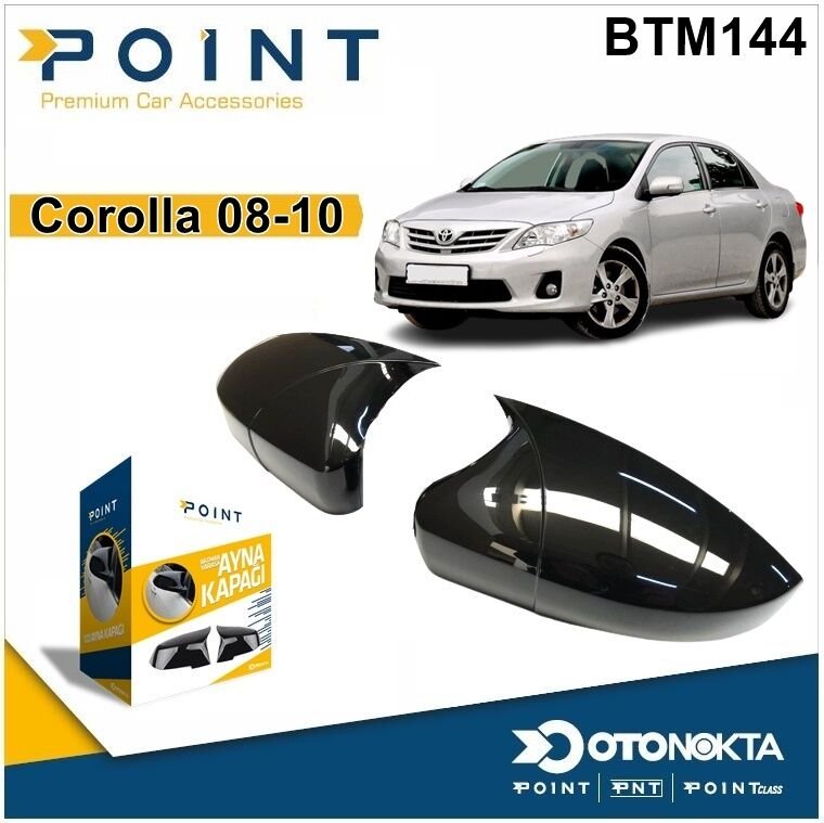 BATMAN AYNA KAPAĞI PİYANO BLACK COROLLA 08-10