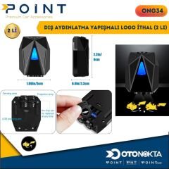 DIŞ AYDINLATMA YAPIŞMALI LOGO İTHAL