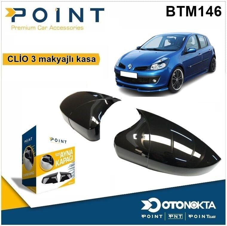 BATMAN AYNA KAPAĞI PİYAO BLACK CLİO 3 MAKYAJLI