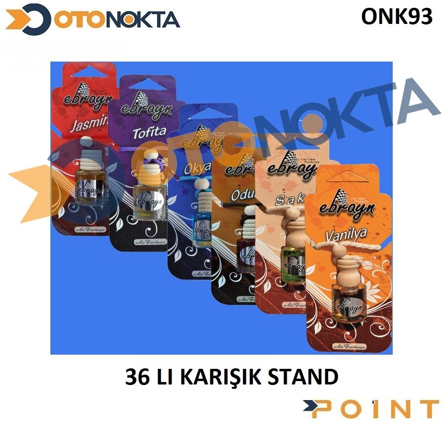 KOKU AYNA ASMA ŞİŞE (STAND 36 LI) EBRAYN
