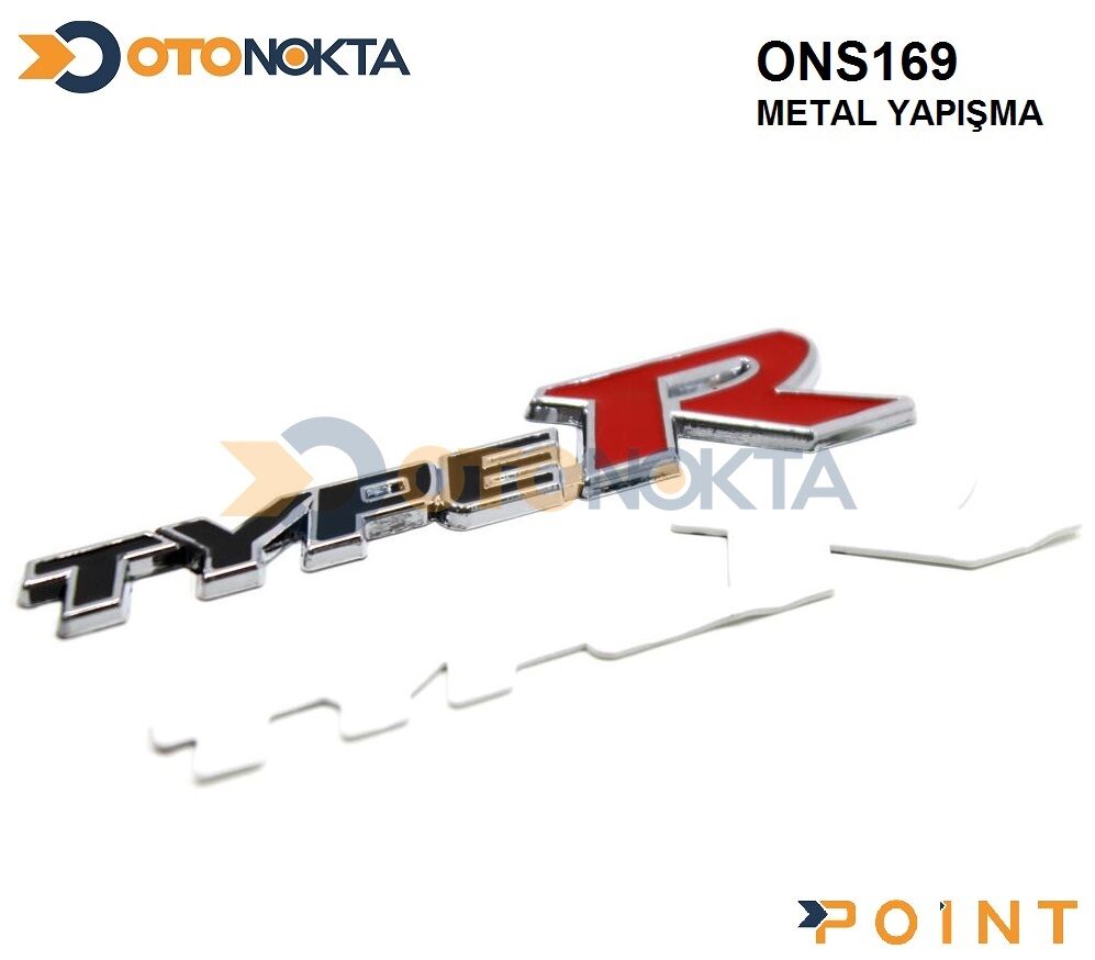 ARMA METAL YAPIŞMA  TYPER SİYAH  POİNT