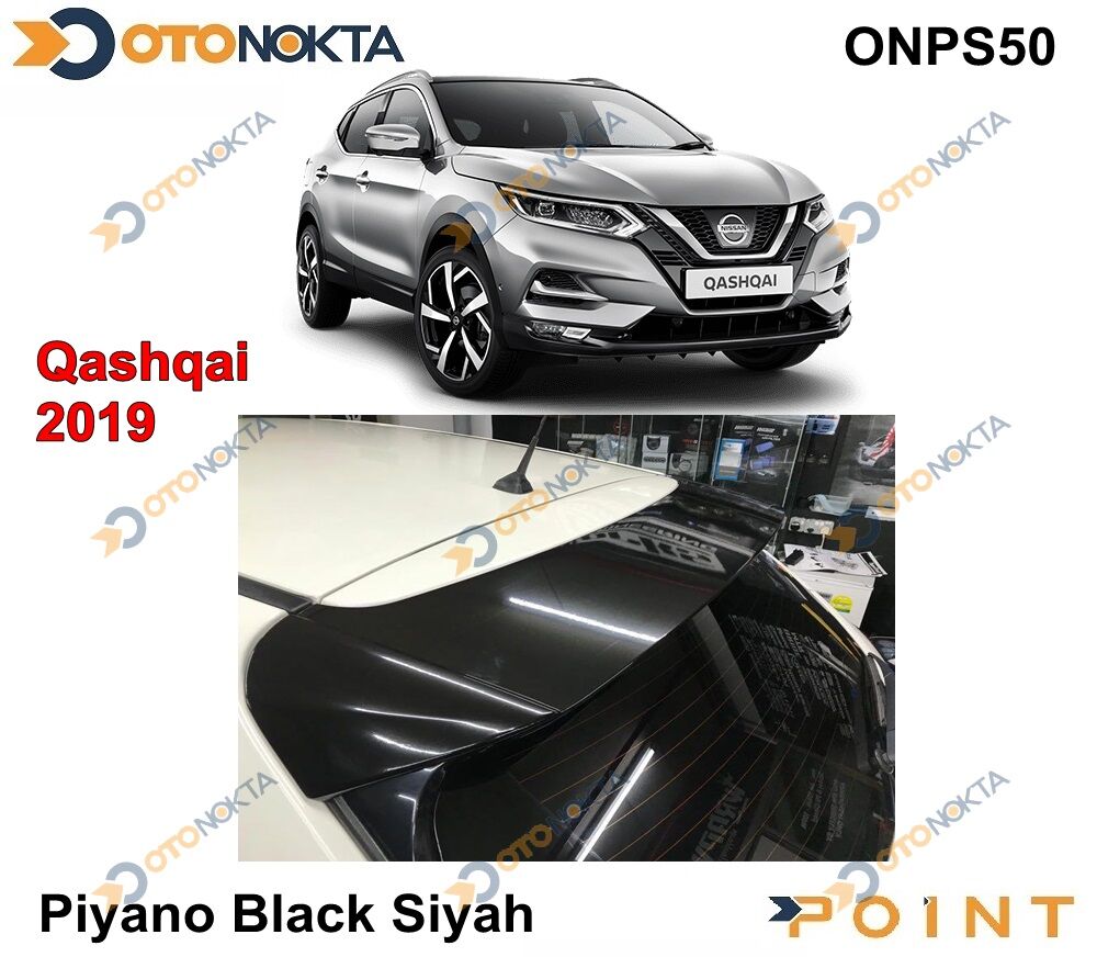 SPOYLER ANATOMİ PİYANO SİYAH QASHQAİ 2019 POİNT
