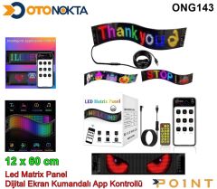 KAYAR LED MATRİX PANEL 16*96  12 X 60 cm