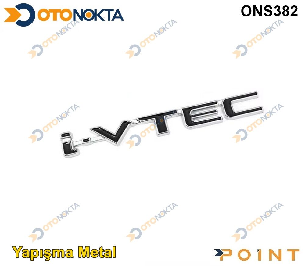ARMA METAL YAPIŞMA İ-VTEC KROM SİYAH POİNT