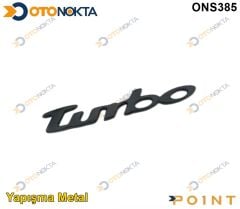 ARMA YAPIŞMA METAL TURBO SİYAH POİNT