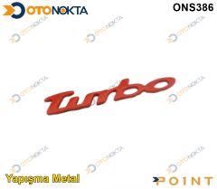 ARMA YAPIŞMA METAL  TURBO KIRMIZI POİNT