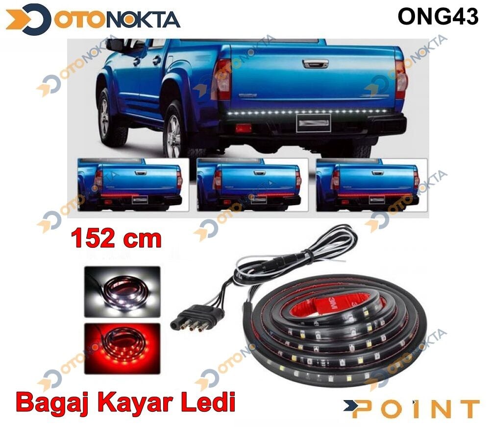 OFF ROAD 4X4 BAGAJ KAYAR LED  152CM 12V POİNT