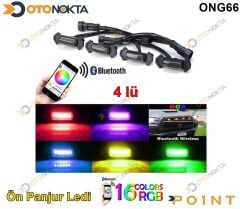 PANJUR ÖNÜ 4 LÜ LED RGBLİ TELEFON UYGULAMI POİNT