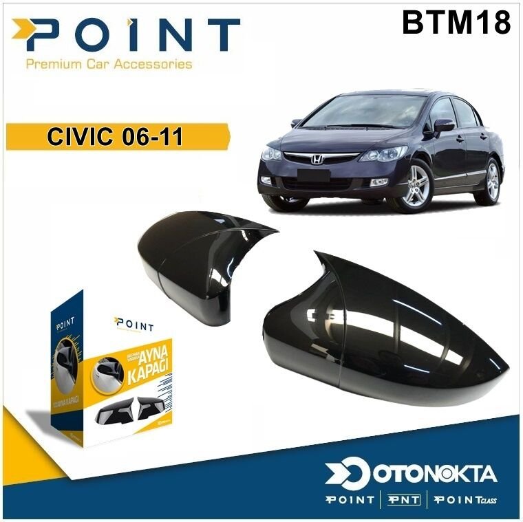 BATMAN AYNA KAPAĞI PİYANO BLACK H CİVİC 06-11 FD6