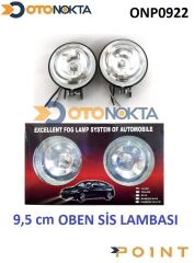 SİS LAMBASI YUVARLAK ÜNİVERSAL ŞEFAF OBEN 9,5 CM