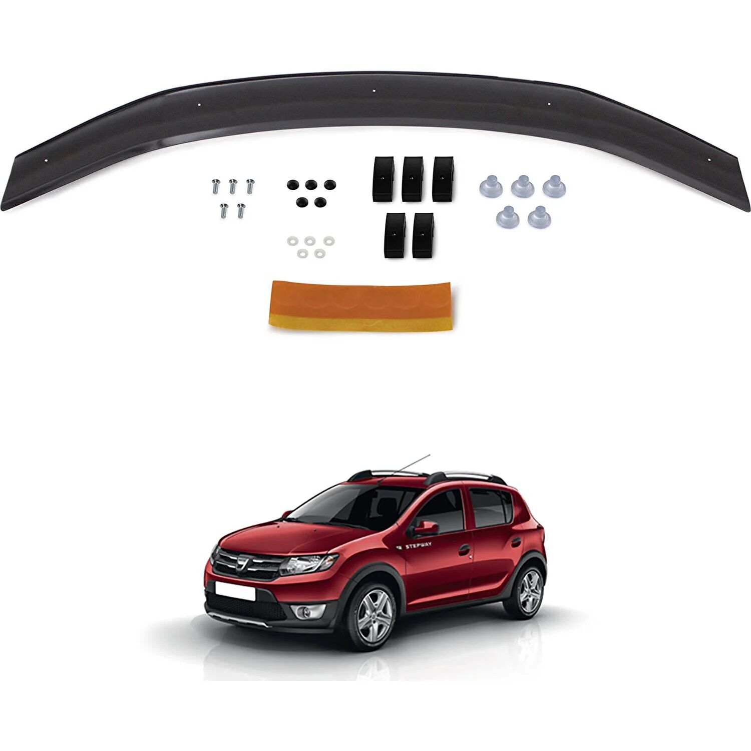 SANDERO STEPWAY / LOGAN MCV 2012- KAPUT RÜZĞARLIĞI