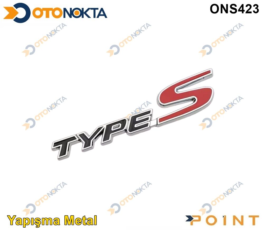 ARMA METAL YAPISMA TYPE S SİYAH KIRMIZI POINT