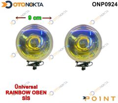 SIS LAMBASI YUVARLAK UNIVERSAL RAİNBOW OBEN 9,5 CM