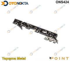 ARMA METAL YAPISMA RAPTOR KROM SİYAH POINT