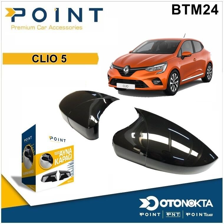 BATMAN AYNA KAPAĞI BLACK RENAULT CLİO 5 2019