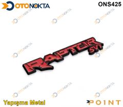 ARMA METAL YAPISMA RAPTOR KIRMIZI SİYAH POINT
